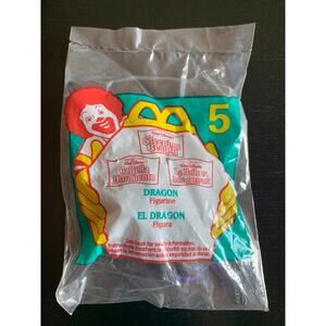 Sleeping Beauty Dragon Figurine Vintage Disney McDonalds Toy 1996